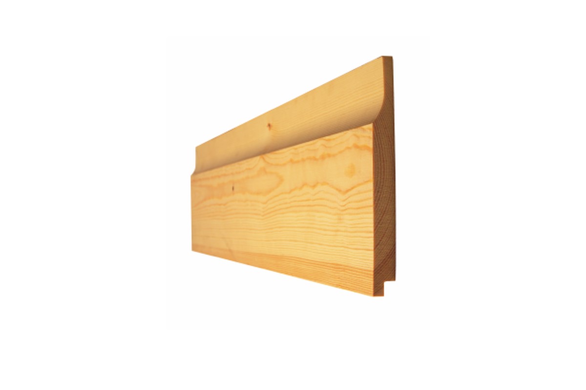 Redwood shiplap timber cladding board